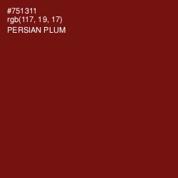 #751311 - Persian Plum Color Image